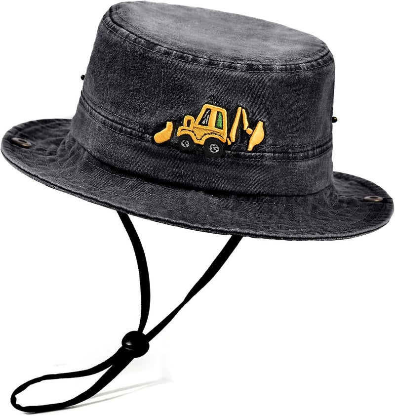 EDCYF Kids Boys Girls Embroidered Baseball Caps Baby Sun hat Toddler Dinosaur Trucker Hats Summer Hats（3-8years - Image 1